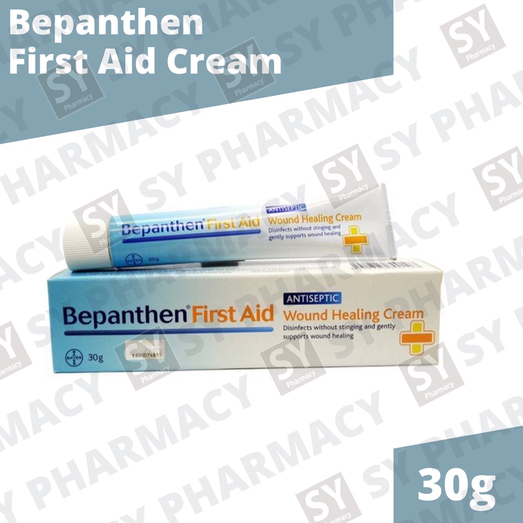 Bepanthen First Aid wound Healing Cream 30g (Exp 01/2023) Shopee