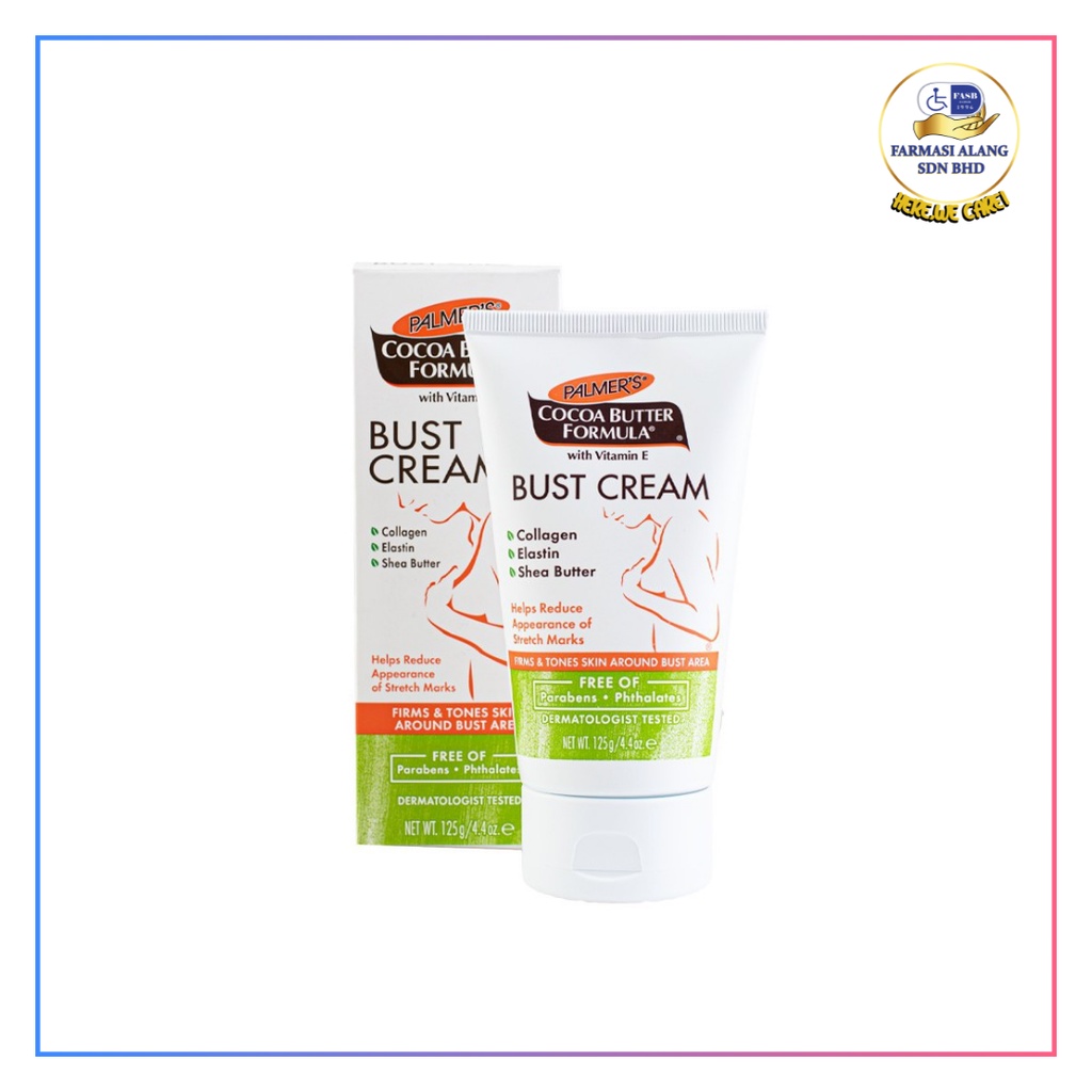 COCOA BUTTER FORMULA WITH VITAMIN E BUST CREAM 125G Shopee Malaysia