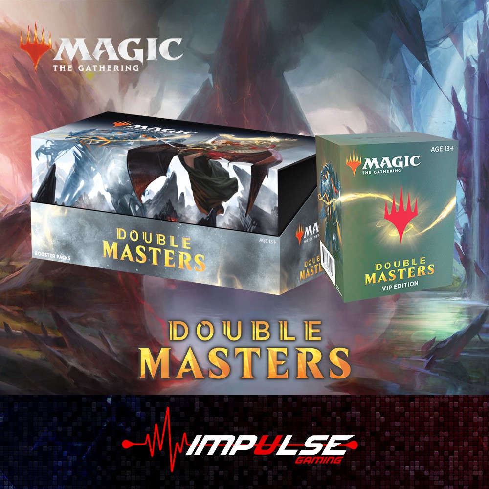 Magic The Gathering MTG Double Master Collector’s Booster Box VIP