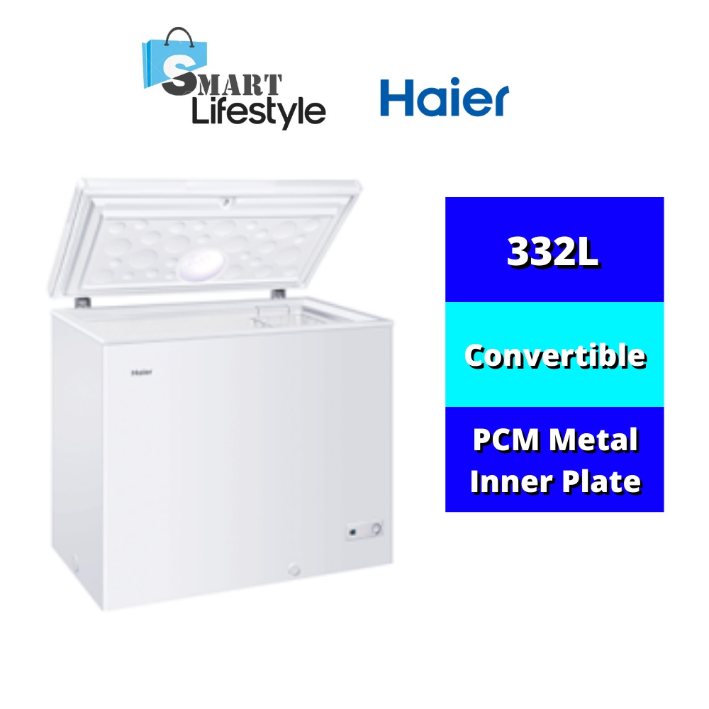 Haier Dual Function Chest Freezer BD328HP Shopee Malaysia