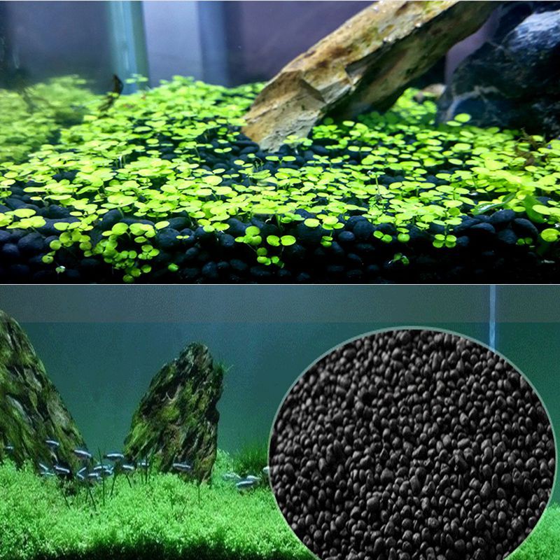 Fish Tank Water Grass Mud Aquarium Float Grass Clay Aquarium Soil for
