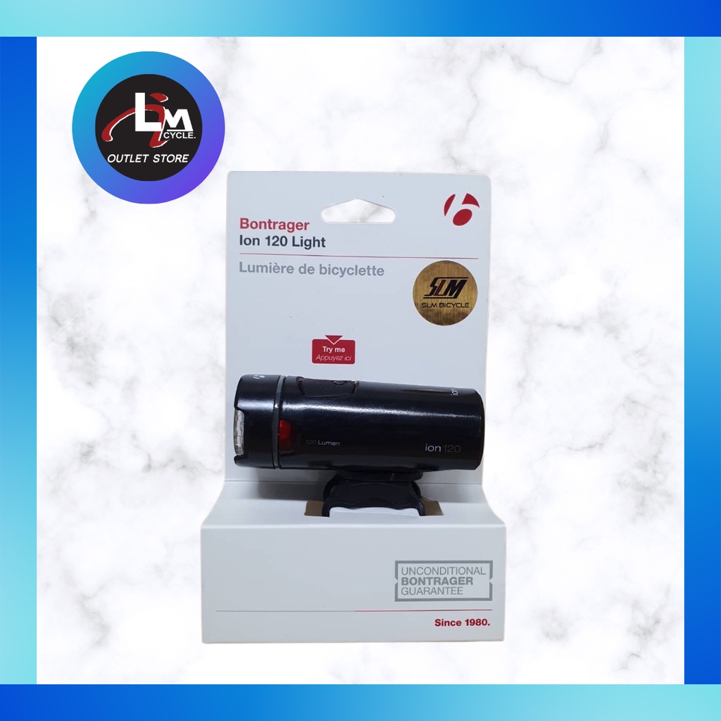 Bontrager Ion 120 Front Bike Light (AAA battery) Shopee Malaysia