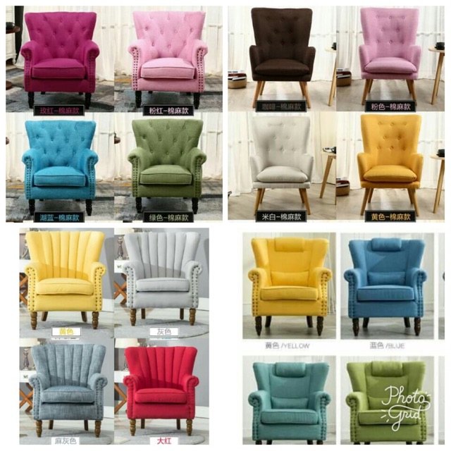 OFFER ‼️wing chair / armchair / kerusi / sofa Shopee Malaysia