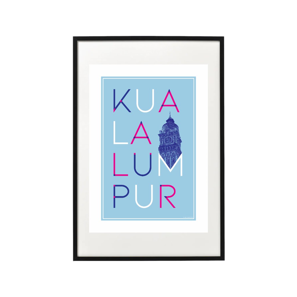 Poster Bangunan Sultan Abdul Samad Home Deco Wall Art Decor Malaysian