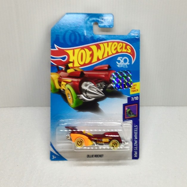 Hot Wheels Ollie Rocket (HW GLOW WHEELS FACTORY SEALED) Shopee Malaysia