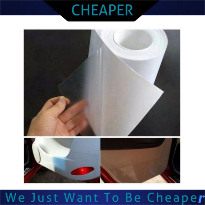 10cm*3m Transparent Kereta Decal Vinyl DIY Wrap Sheet Roll Film Sticker