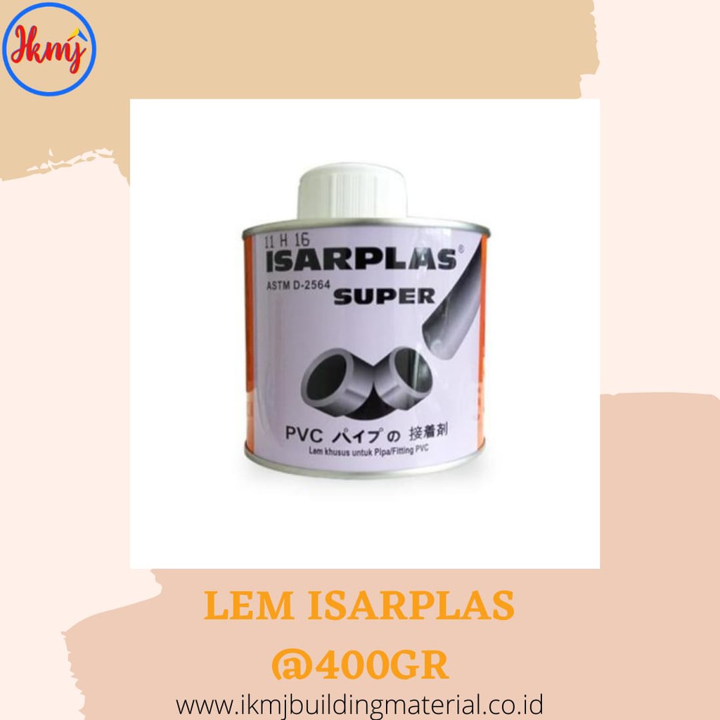 Pvc Glue Isarplas 400gr Shopee Malaysia
