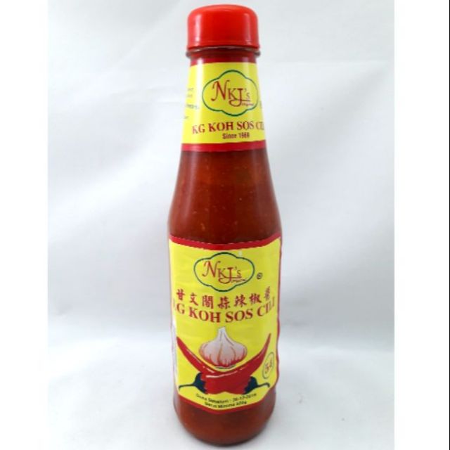 NKJ’s Kampung Koh garlic chilli sauce Shopee Malaysia