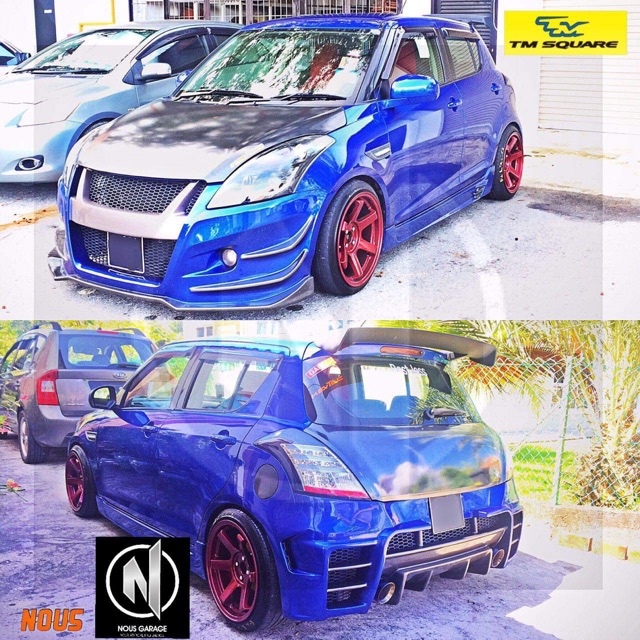 Suzuki swift 2011 2012 2013 2014 2015 2016 2017 2018 TM SQUARE Bodykit