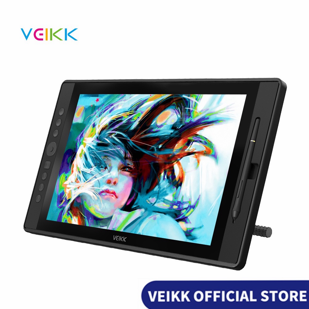 VEIKK 15.6" Pen Display Drawing Tablet VK1560 Graphic Drawing Monitor