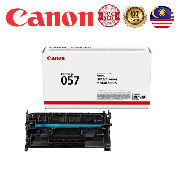 Canon Cartridge 057 057H Original Laser Toner (Black) For