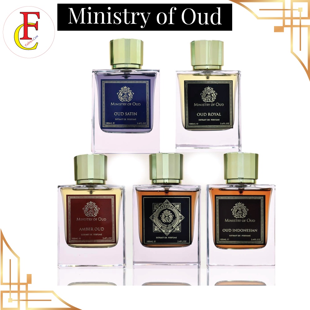 ORIGINAL MINISTRY OF OUD 100ML OUD SATIN/OUD ROYAL/OUD GREATEST/AMBER