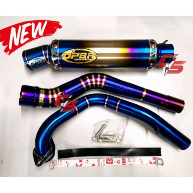 (Limited Time Offer) Y15 Y15ZR / RS150 RS Full Titanium EXHAUST RACING