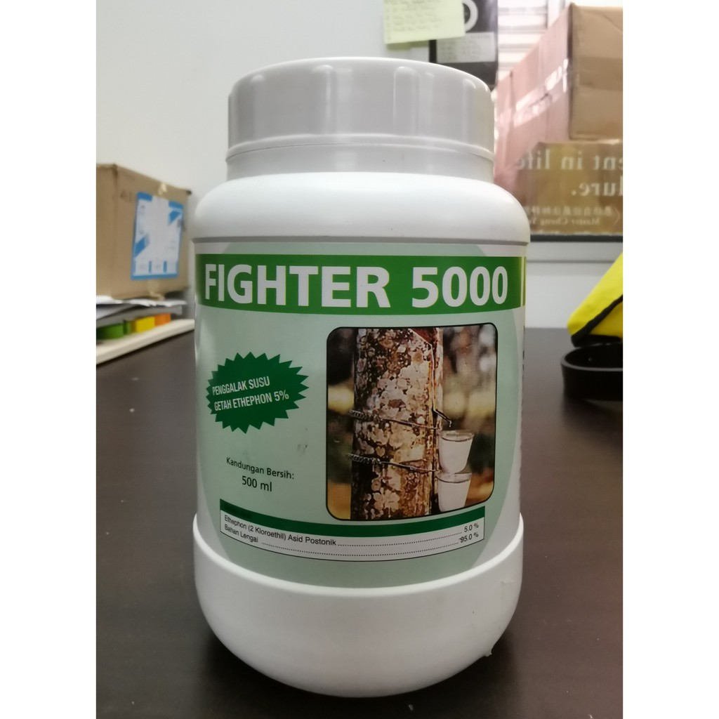 Fighter 5000 500ml (Penggalak Susu Getah) Shopee Malaysia