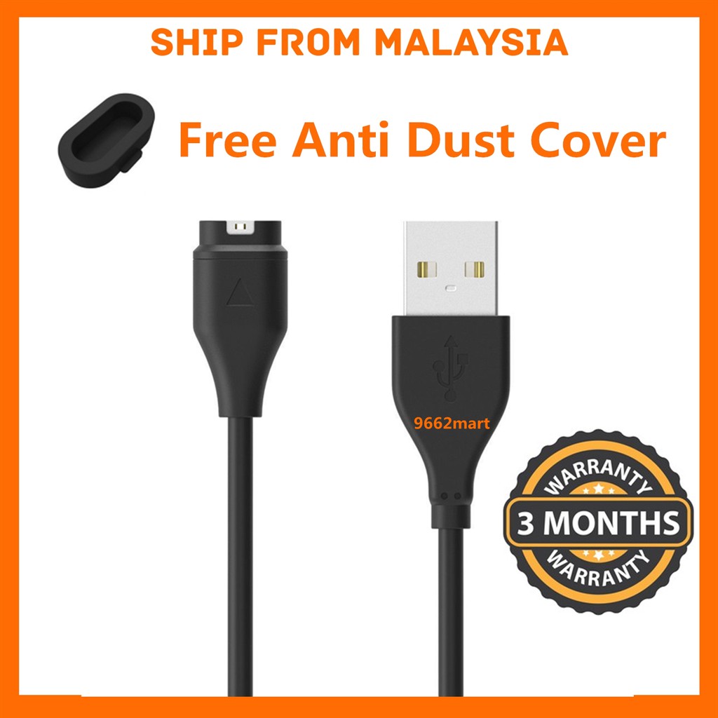 [ QC TESTED ] Garmin Forerunner 255 955 245 55 745 245 935 945 45 Charger Charging Cable USB