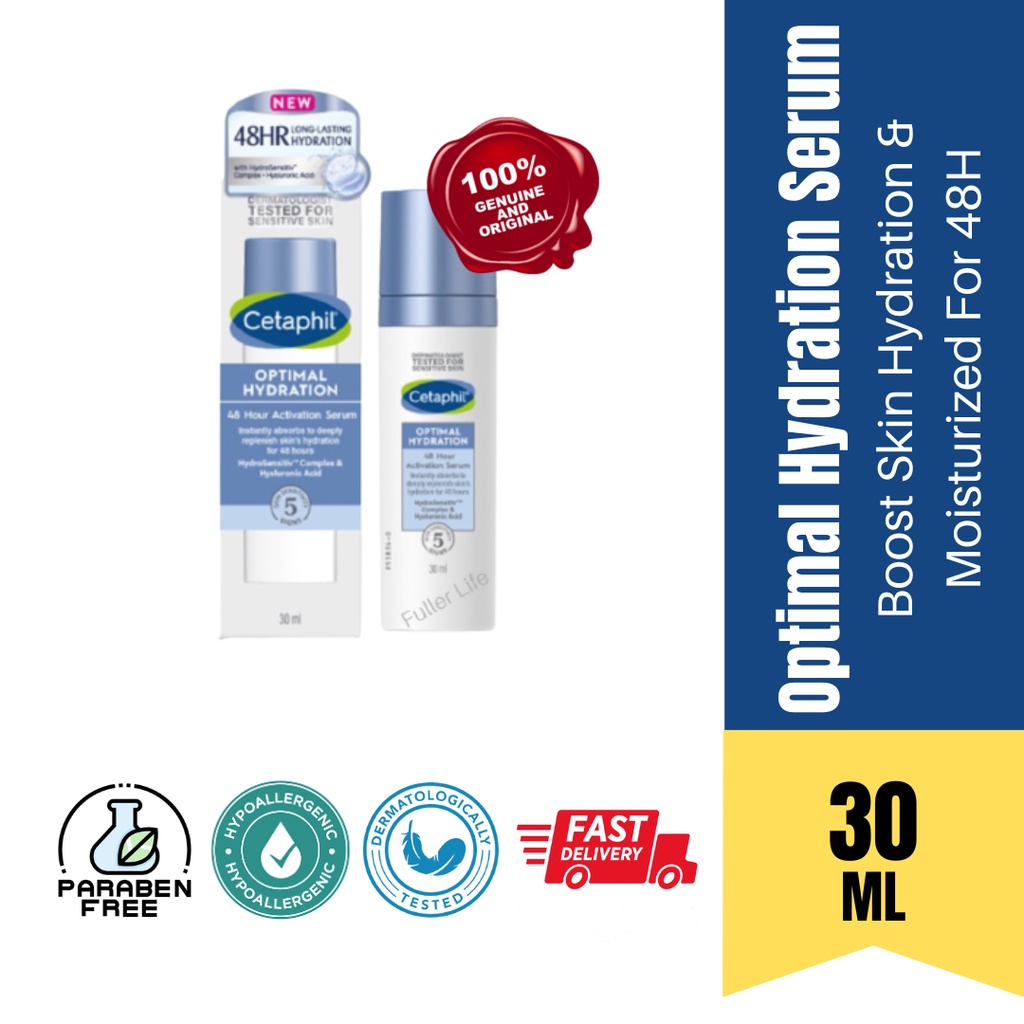 CETAPHIL Optimal 48Hr Activation Serum (30ml) I With Hydrosensitiv