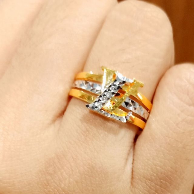 CINCIN 3 LAYER LV EMAS 916 Shopee Malaysia
