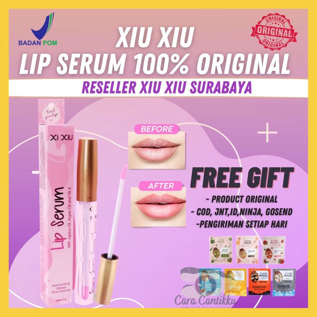 Xi XIU Lip Glow Serum Xixiu Lip Serum Lip Mask Lip Moist Shopee