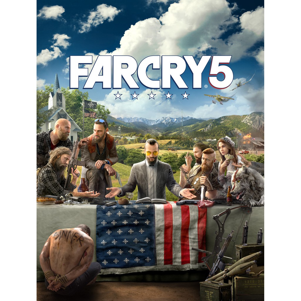 Far Cry 5 Offline PC Games with CD/DVD Shopee Malaysia