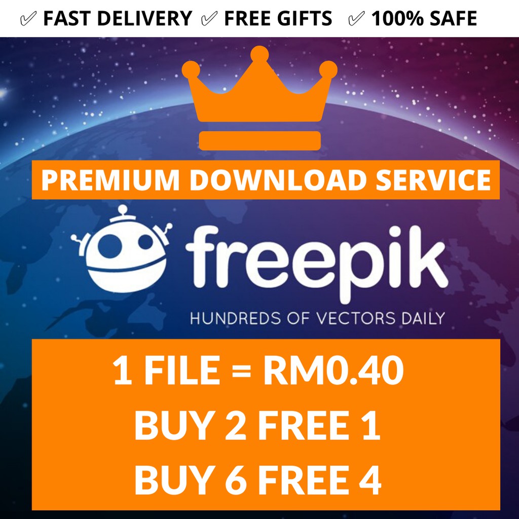 Freepik Premium Files 】Download Service Shopee Malaysia