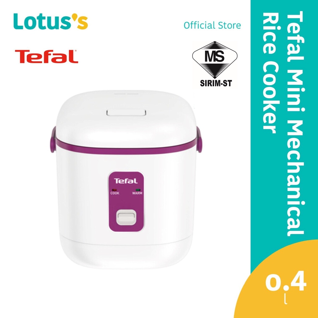 Tefal Mini Mechanical Rice Cooker 0.4L RK1721 Shopee Malaysia