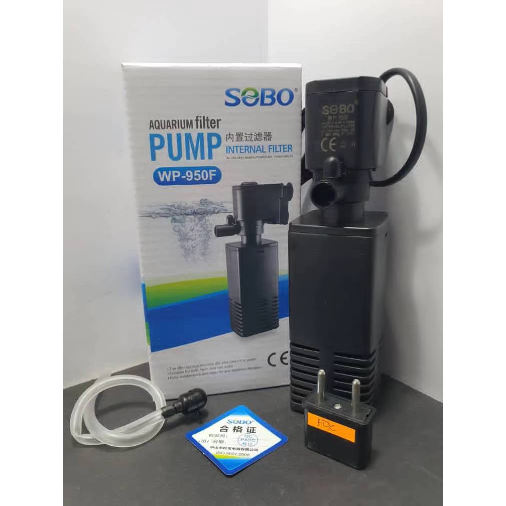 **READY STOCK** SOBO AQUARIUM FILTER PUMP WP950F ( INTERNAL FILTER