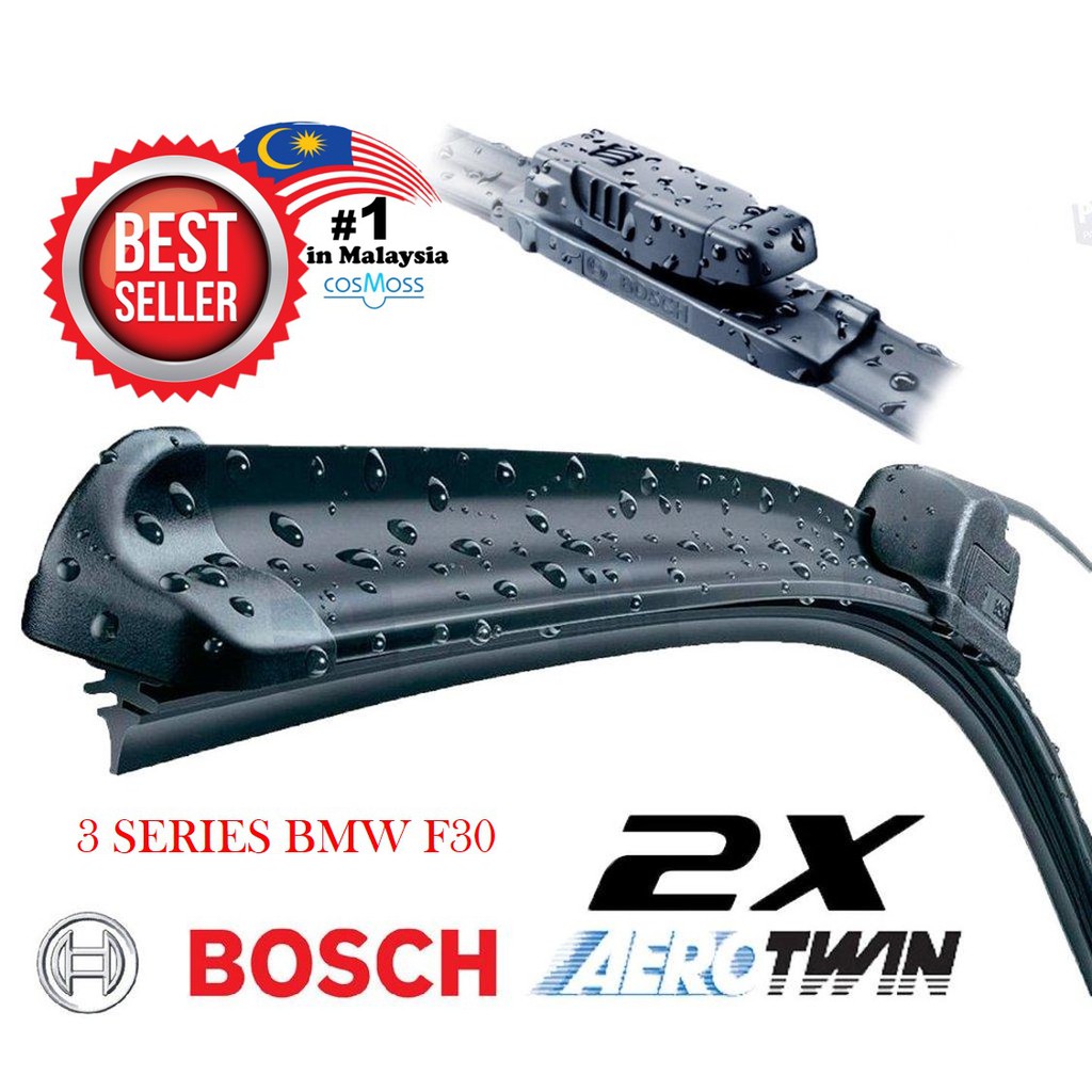 Bosch AeroTwin wiper blade for 3 SERIES BMW F30 19''+24'' Shopee Malaysia