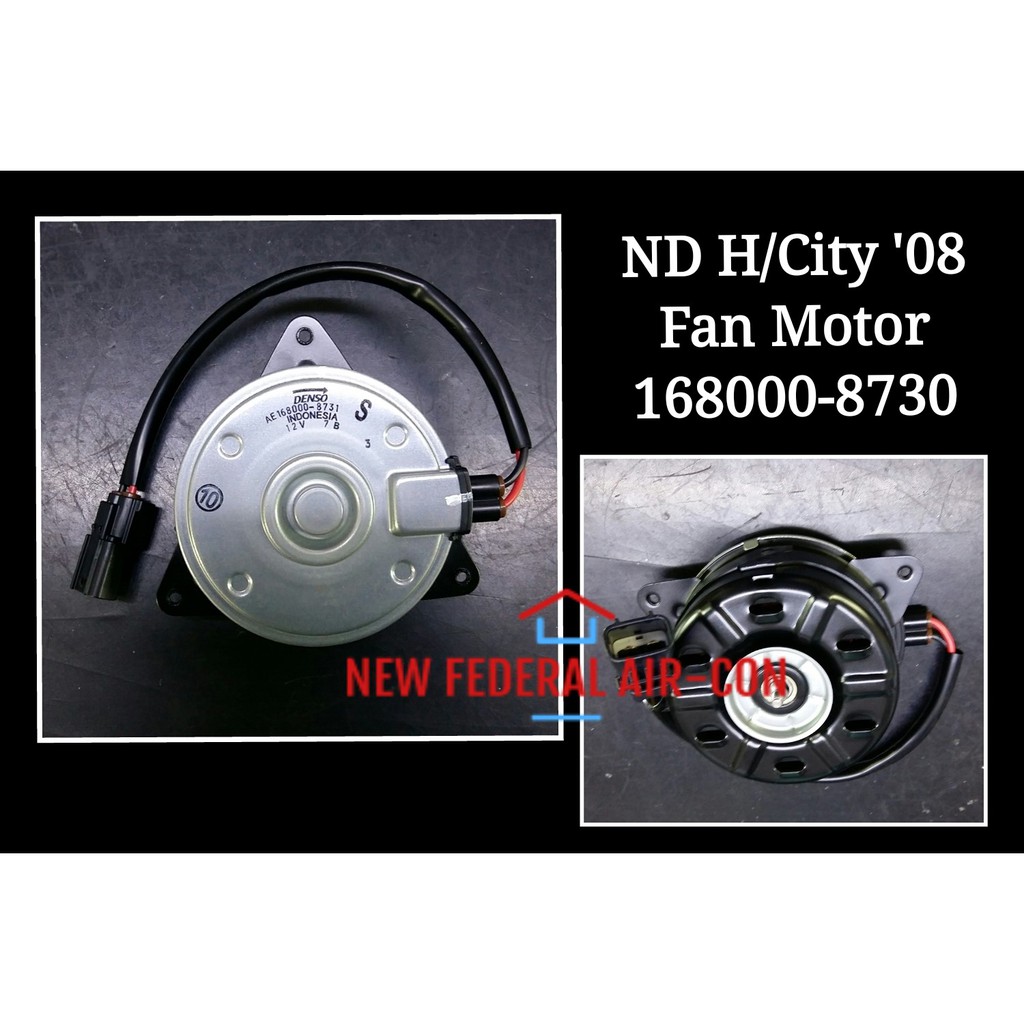 (ORIGINAL) DENSO HONDA CITY YEAR 2008 RADIATOR FAN MOTOR 1680008730