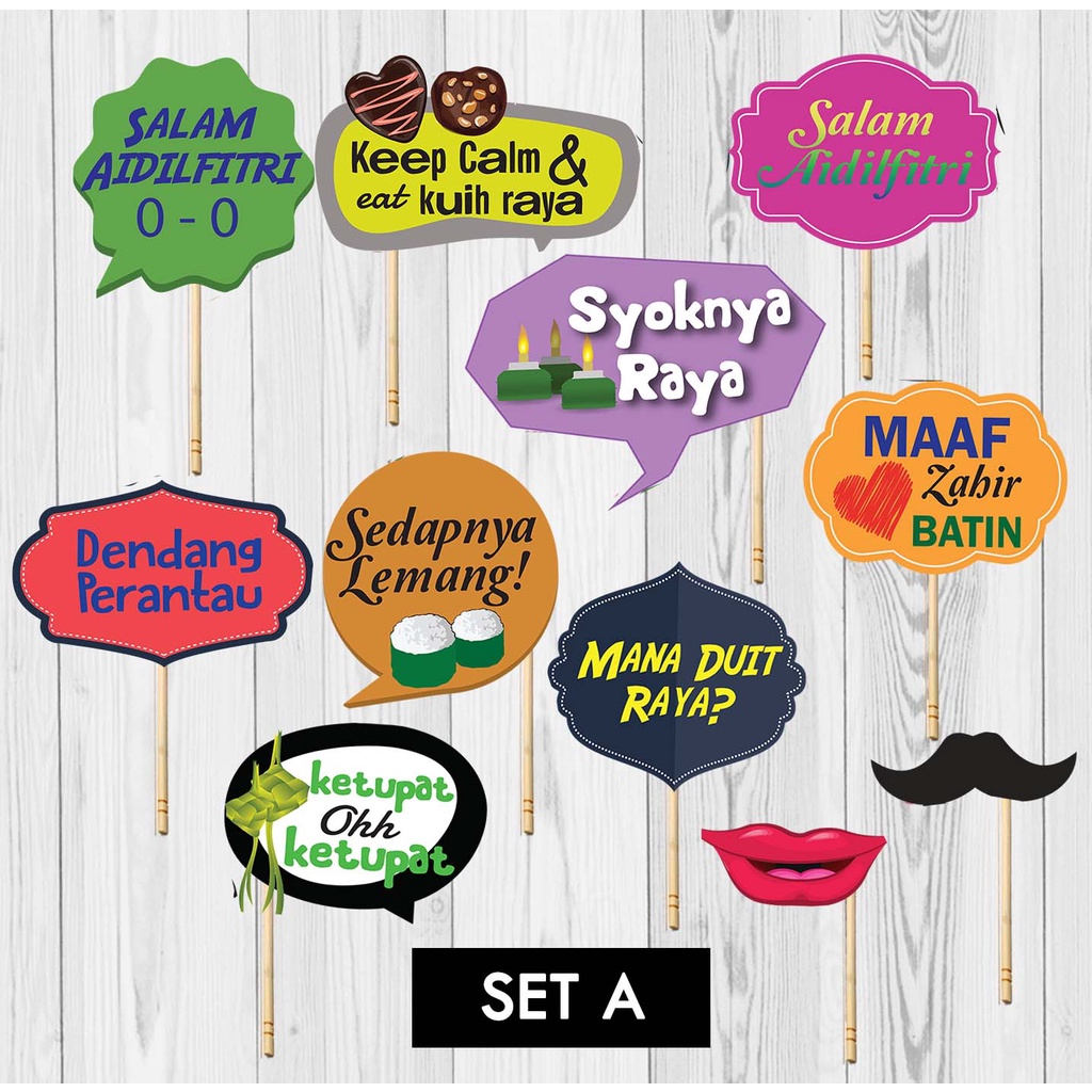 Prop Stik Hari Raya RaymondtuHampton