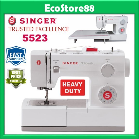 SINGER 5523 HEAVY DUTY Electric Sewing Machine ExtraHigh Sewing Speed
