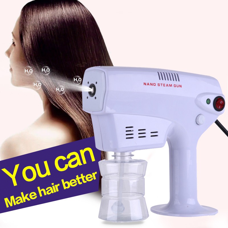 Nano Steam Gun Micro Mist Salon Treatment Hair Steamer Machine Shopee