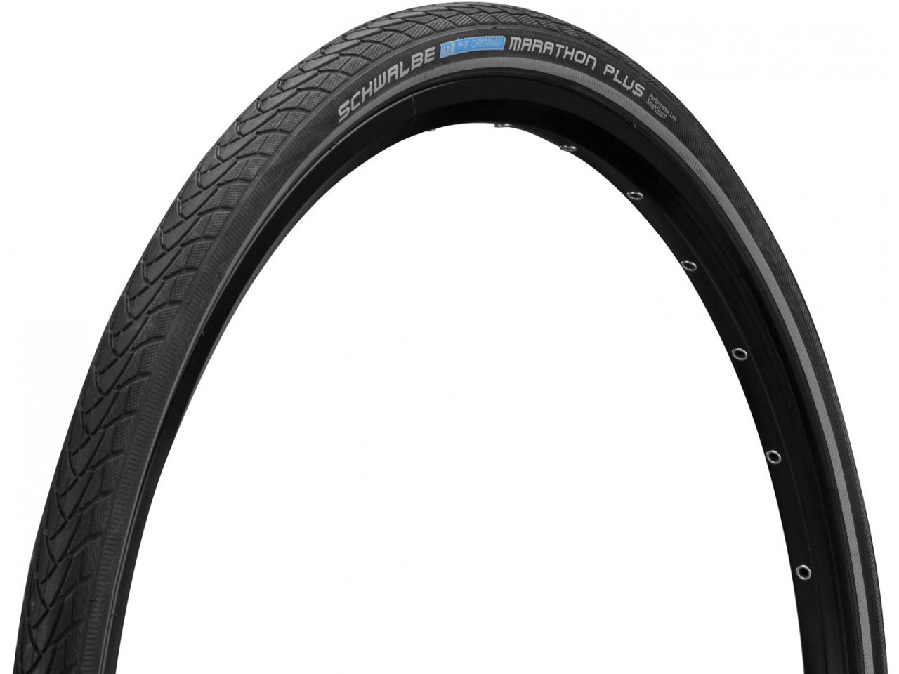 SCHWALBE 700c x 35c BICYCLE TIRE ENDURANCE TOURING GRAVEL MARATHON PLUS