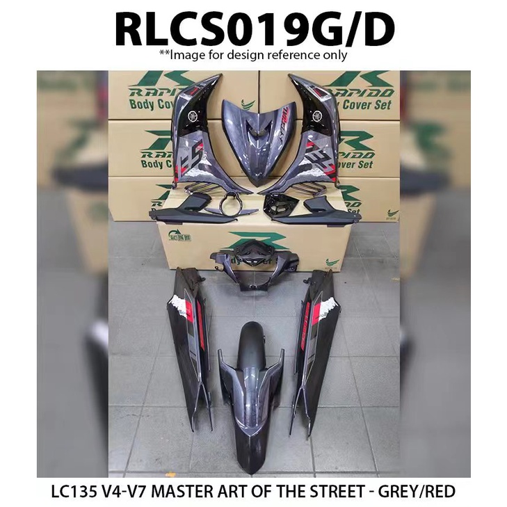 Cover Set LC135 V1 V4V7 Rapido Yamaha Master Art of The Street LC4S