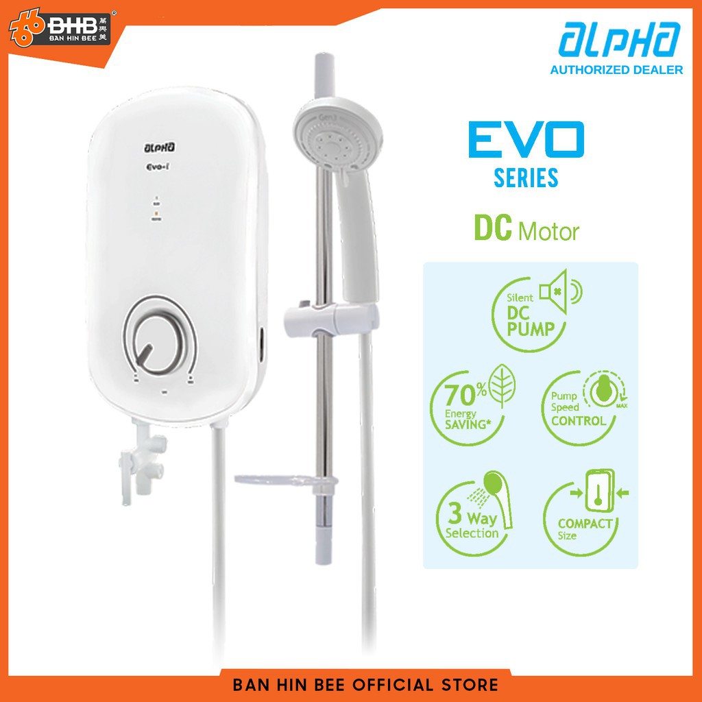 Alpha EVO i Instant Water Heater DC Pump (Ivory White) Shopee Malaysia