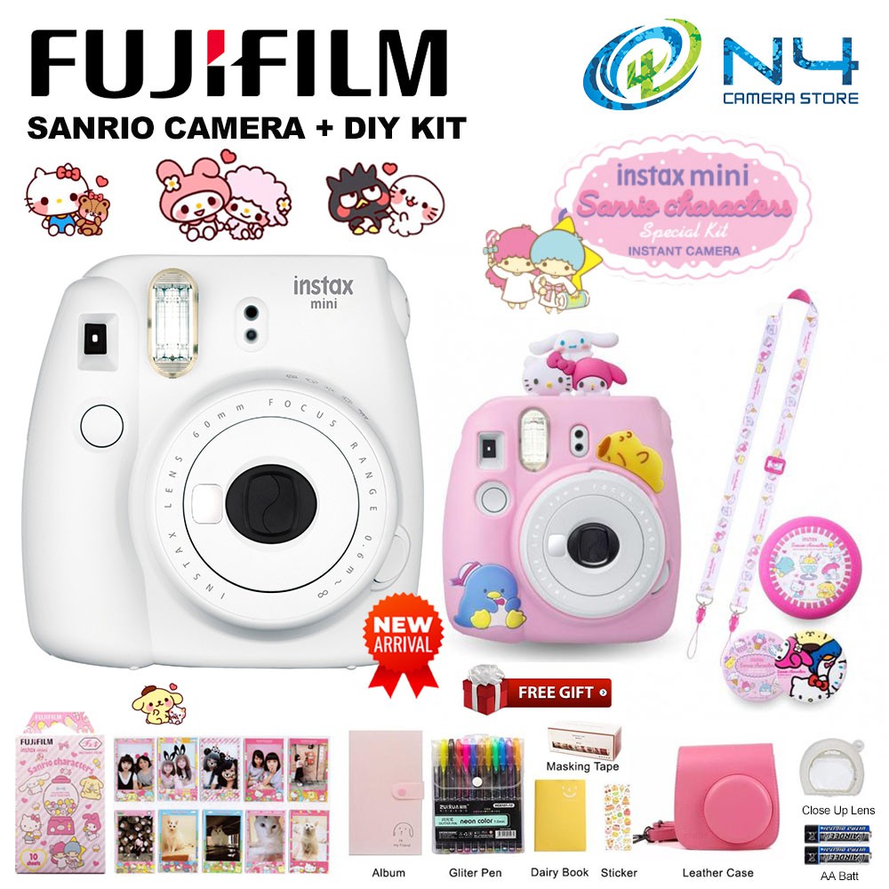 Fujifilm Polaroid Camera Instax Sanrio Polaroid Camera (Limited Edition
