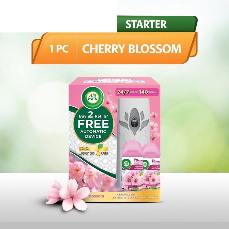 AIR WICK AUTOMATIC SPRAY STARTER/ REFILL 250ml Shopee Malaysia