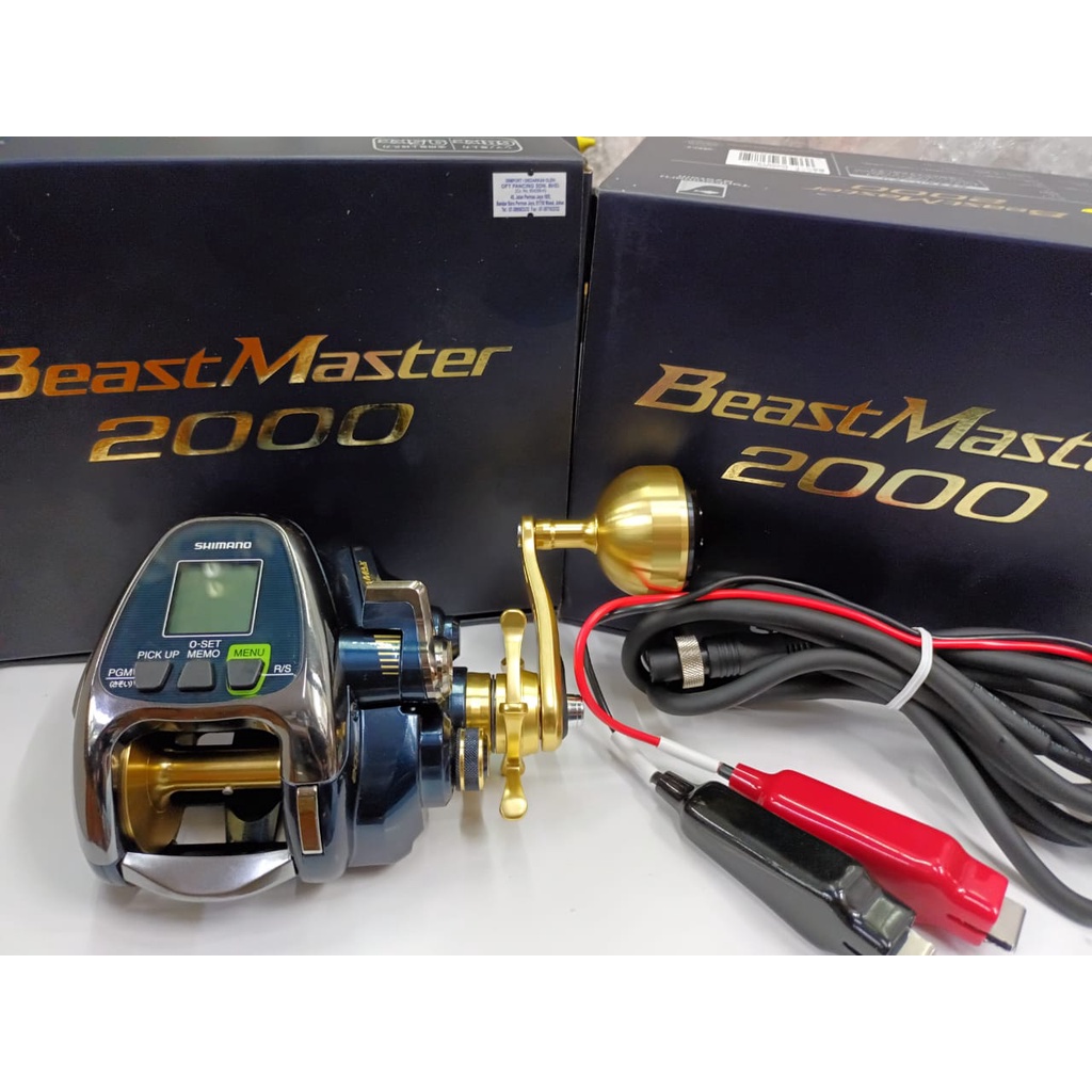 SHIMANO ELECTRIC REEL BEAST MASTER 2000 Shopee Malaysia
