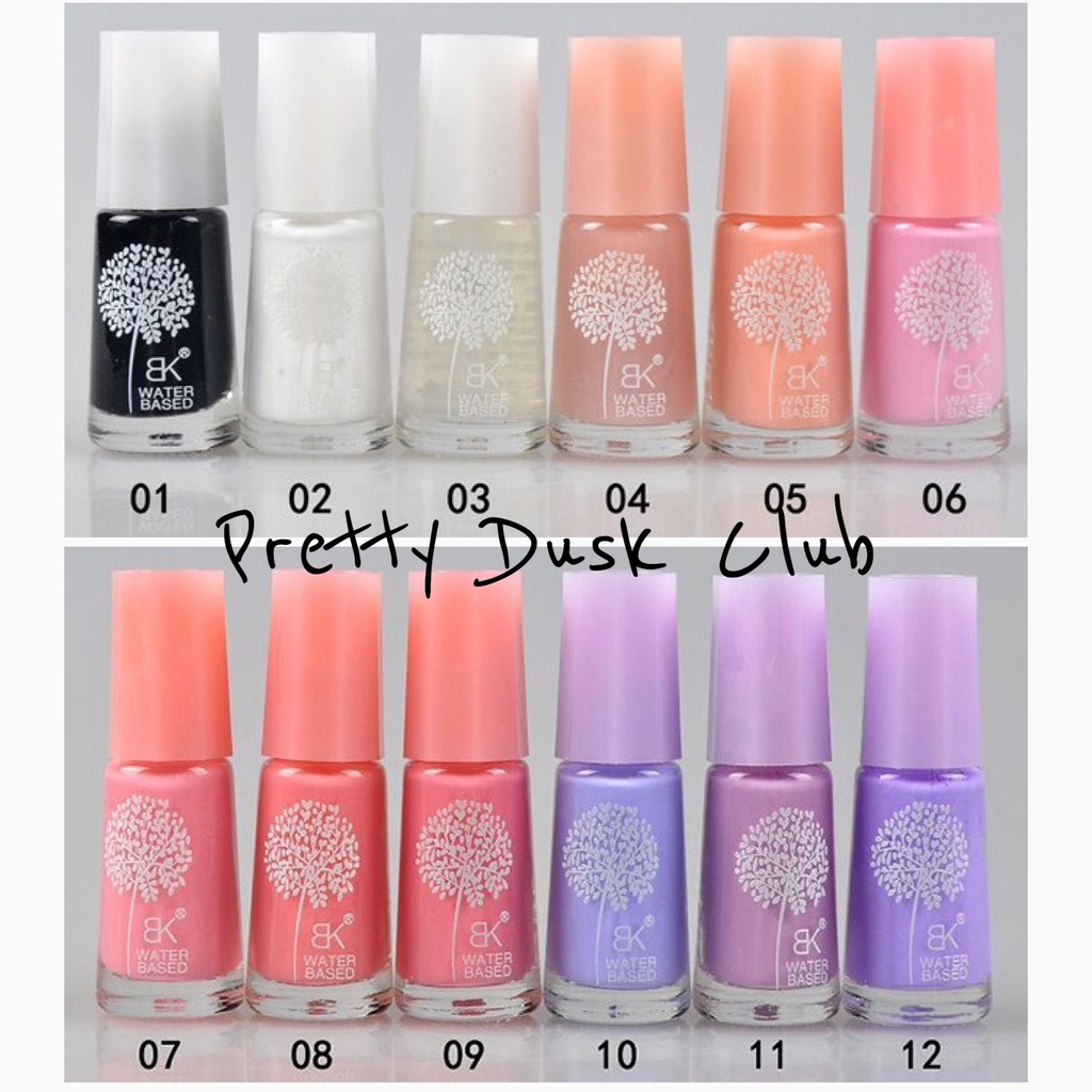 BK Nail Polish code 0112 Shopee Malaysia