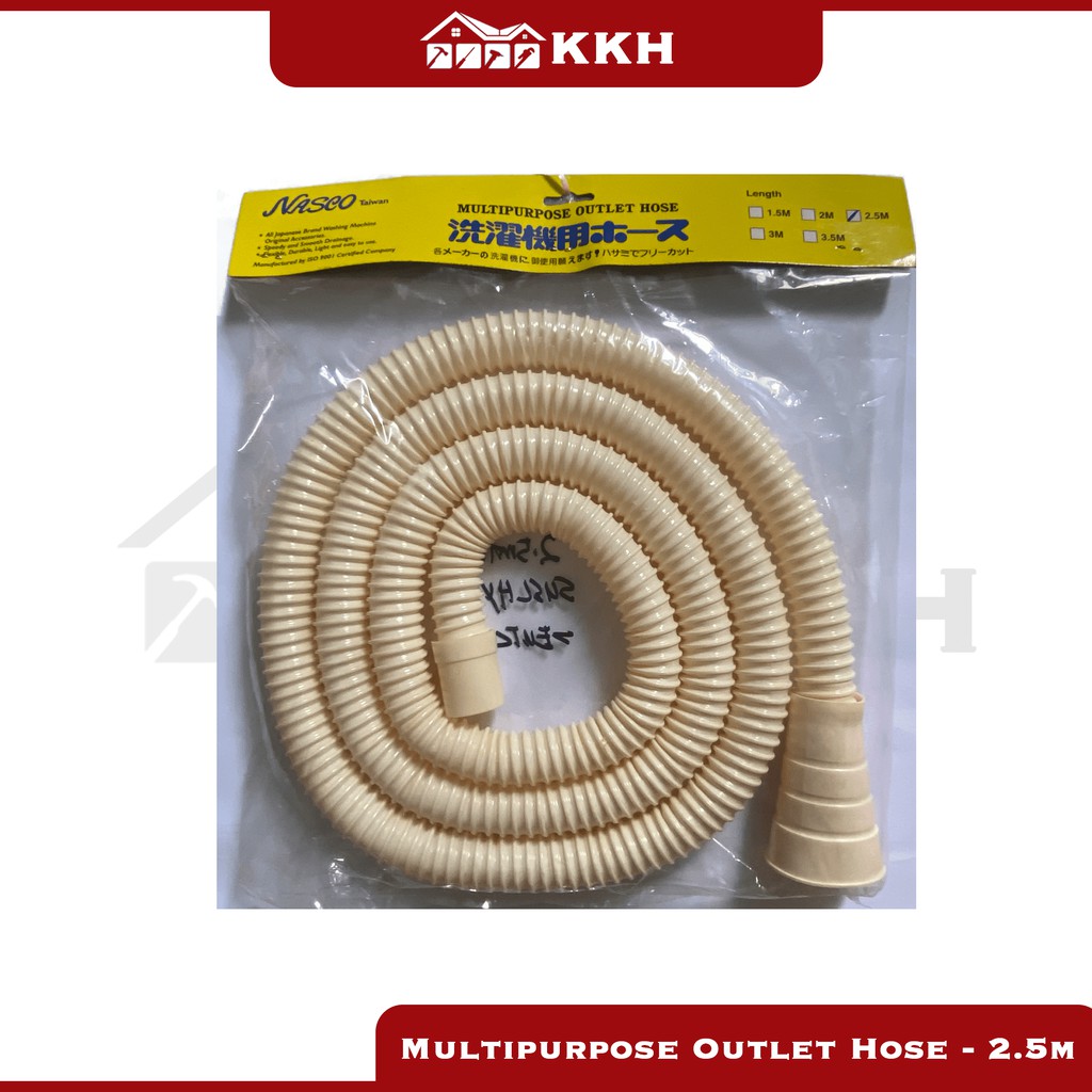 [Ready Stock] Multipurpose Outlet Hose/ Washing Machine Drain Hose