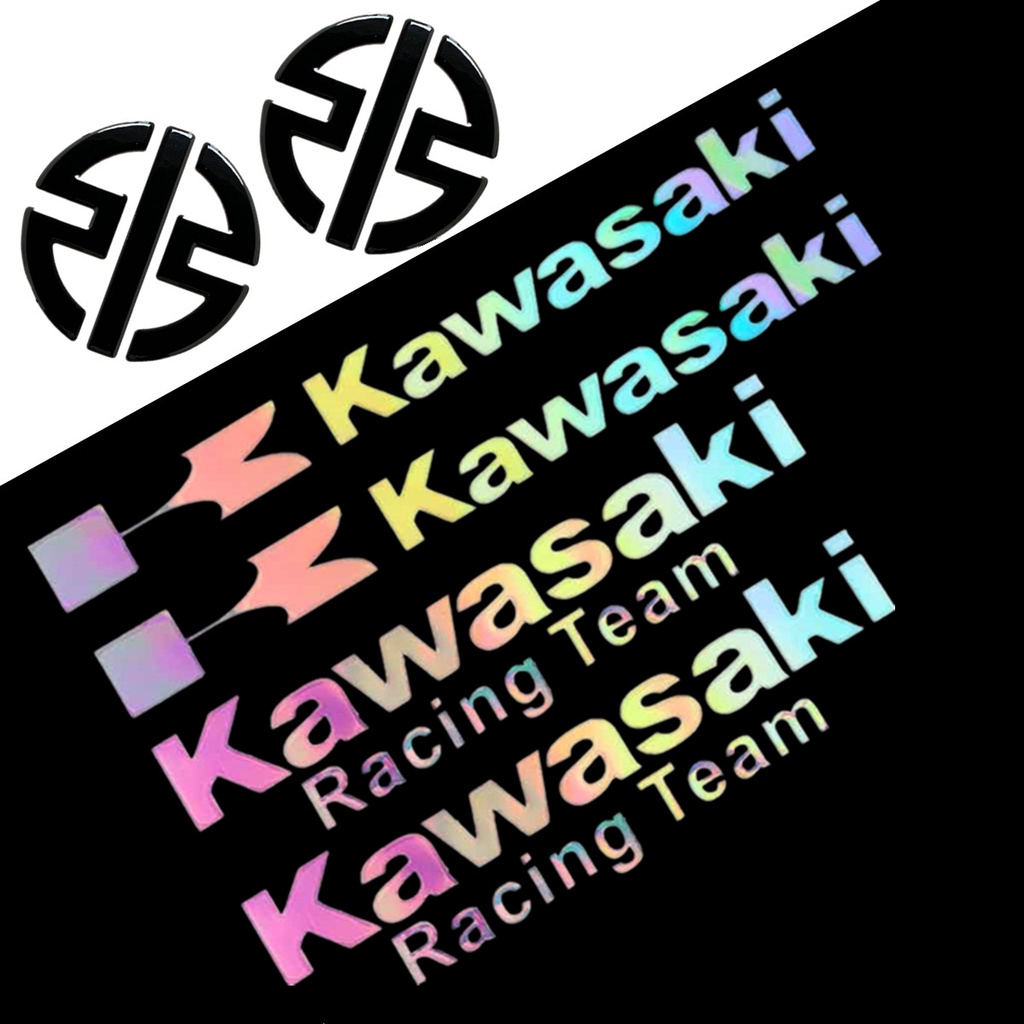 Kawasaki Vulcan Sticker 3D Motorcycle Decal Tank Decal Emblem Logos for