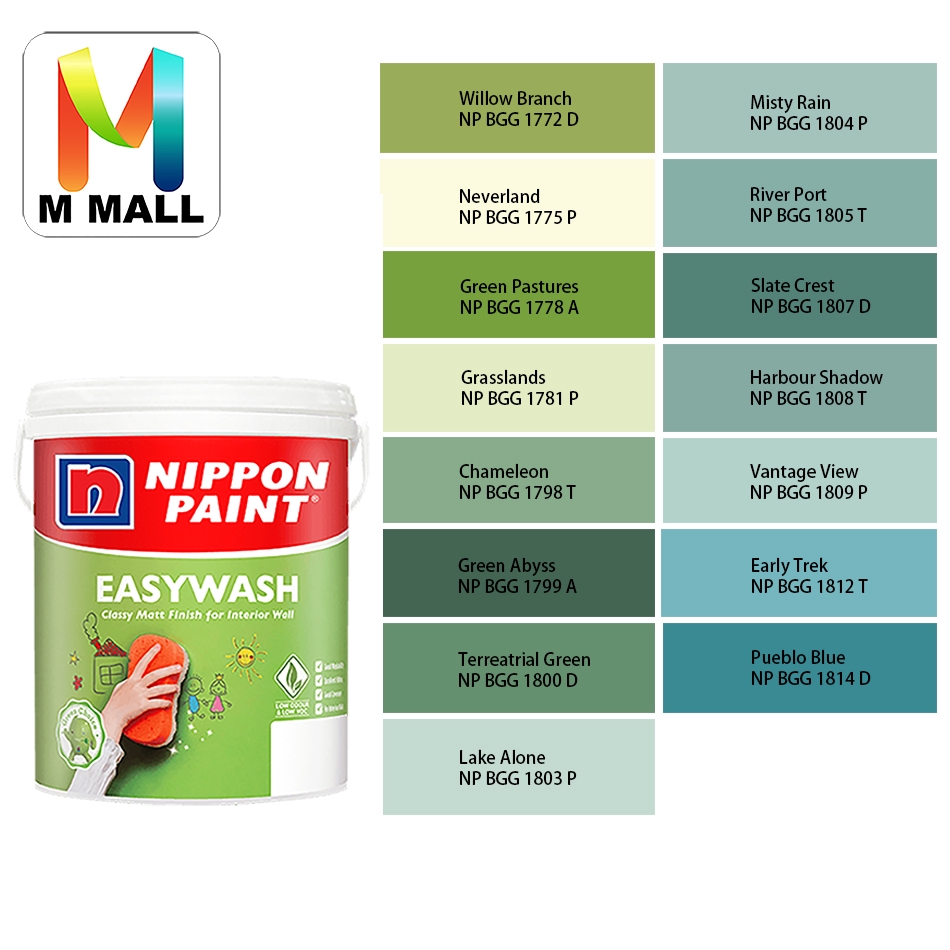 Nippon Paint OdourLess Allin1 (Green) ubicaciondepersonas.cdmx.gob.mx