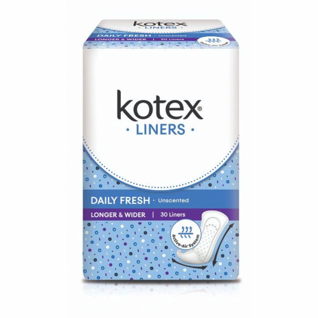 Kotex Fresh Pantyliner Long & Wider 30s Shopee Malaysia