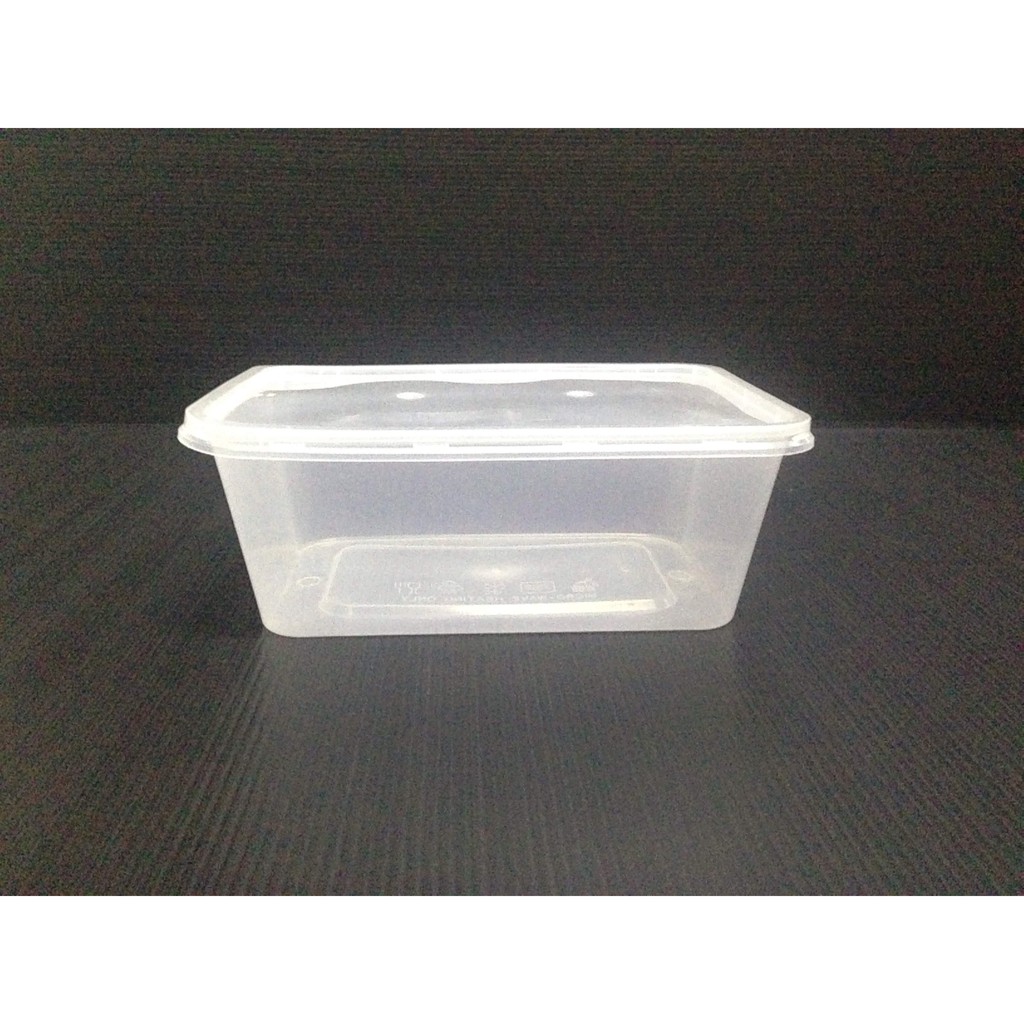 Rectangle Plastic Container Ms1000 Shopee Malaysia