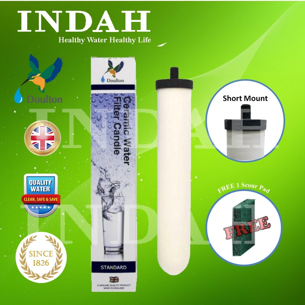 100 Authentic UK Royal Doulton Standard Ceramic Water Filter Candle