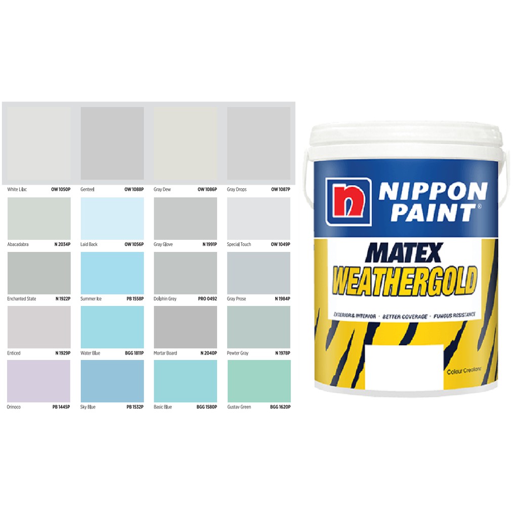 Penting Warna Cat Nippon Paint Matex