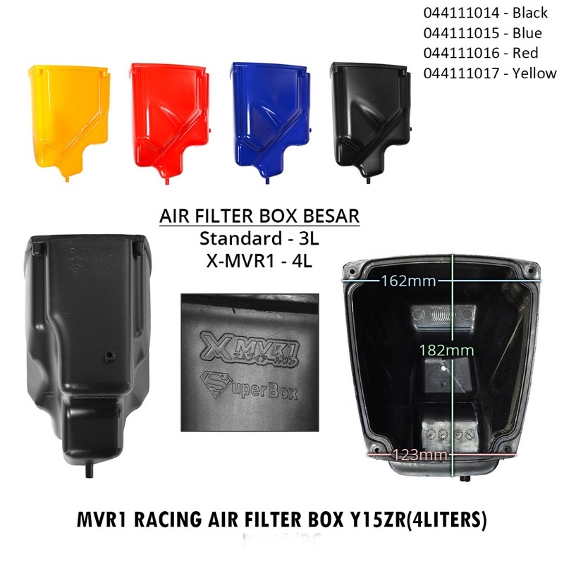 MVR1 Y15ZR V1 V2 BIG AIR FILTER BOX Shopee Malaysia