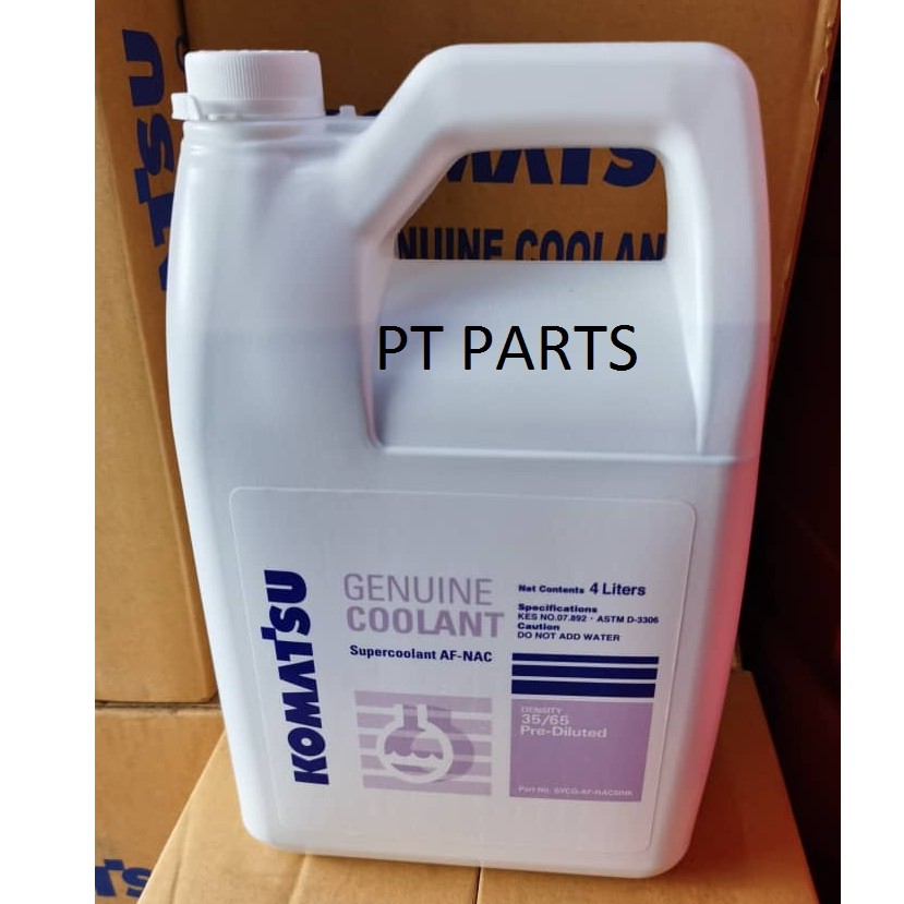 KOMATSU GENUINE COOLANT 35/65 PREDILUTED 4 LITRE Shopee Malaysia