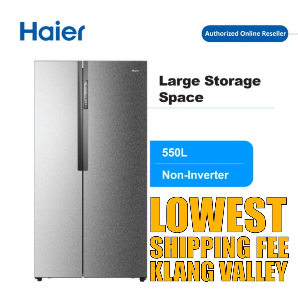 HAIER (550L) Side By Side Series Inverter Refrigerator HRF521DM6 [WARRANTY 2/5 TAHUN
