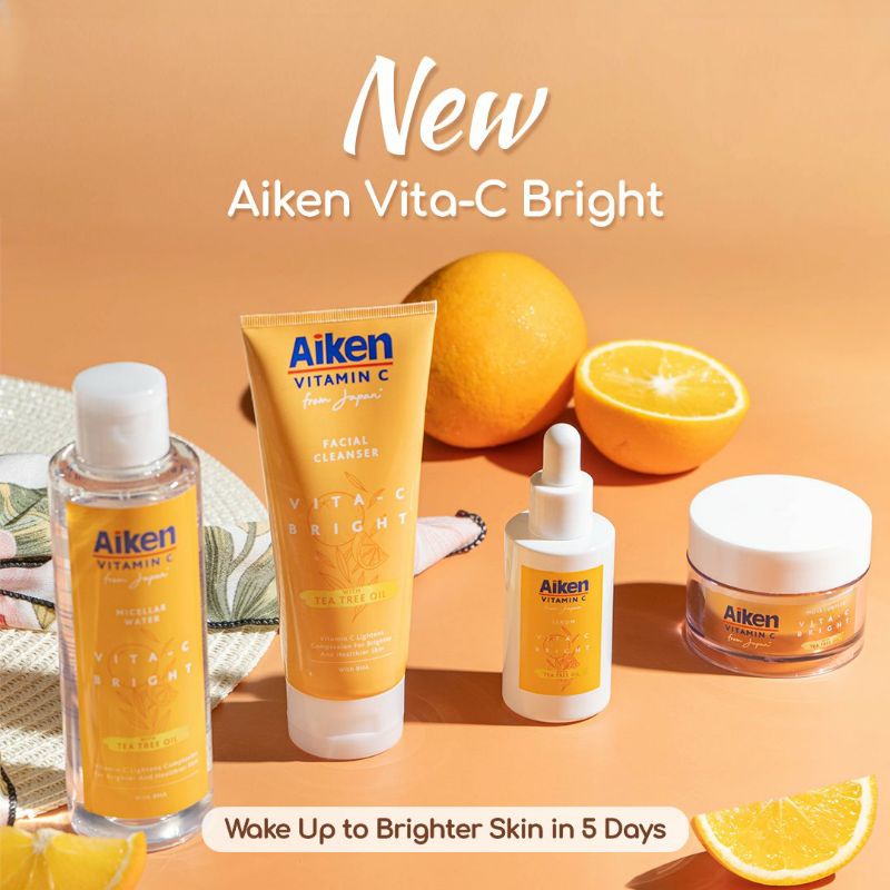 AIKEN VitaC Brightening Series /Brightening Cleanser / Brightening