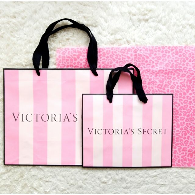 Victoria Secret Paper Bag Small+Medium Size Shopee Malaysia